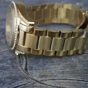 Michael Kors Women's Quartz Stainless Steel Gold Watch MK5166