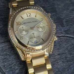 Michael Kors Women's Quartz Stainless Steel Gold Watch MK5166