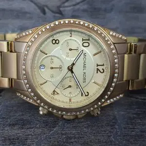 Michael Kors Women's Quartz Stainless Steel Gold Watch MK5166