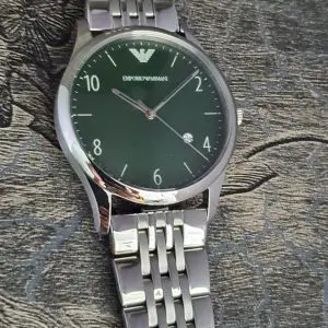 Emporio Armani Men's Analog Green Dial Watch AR1943
