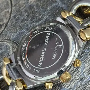 Michael Kors Women's Silver Dial Stainless Steel Band Watch MK3199