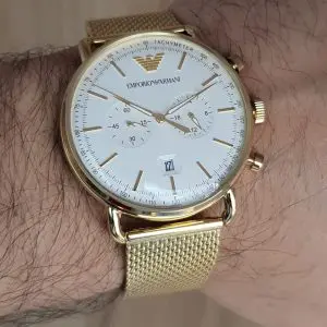 Emporio Armani Men's Quartz Stainless Steel Watch AR11315