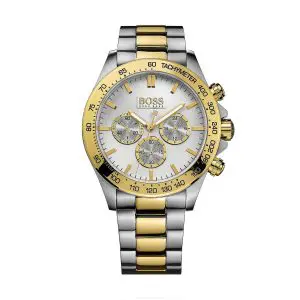 Hugo Boss Men’s Chronograph Two-Tone Silver Watch 1512960