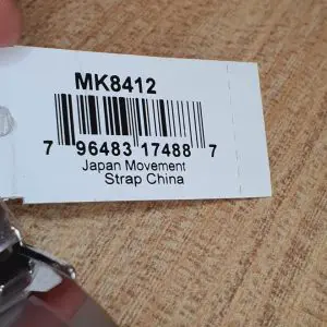 Michael Kors Men's Stainless Steel Two Tone Watch MK8412