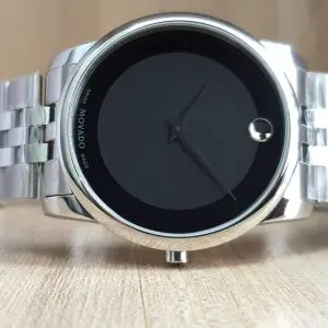 Movado Men's Swiss Made Stainless Steel Bracelet Watch 0606504
