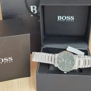 Hugo Boss Men's Analog Stainless Steel Grey Dial Watch 1513596