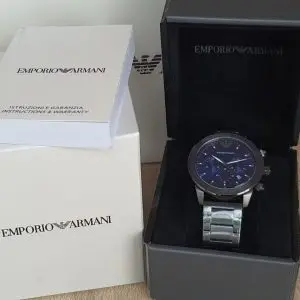 Emporio Armani Men's Analogue Quartz Stainless Steel Watch AR80045