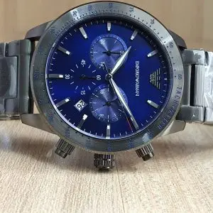 Emporio Armani Men's Analogue Quartz Stainless Steel 44mm Watch AR80045