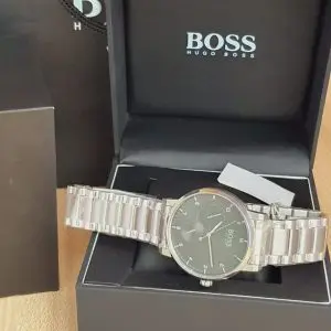 Hugo Boss Men's Analog Stainless Steel Grey Dial Watch 1513596