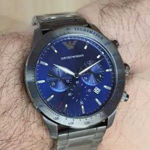 Emporio Armani Men's Analogue Quartz Stainless Steel Watch AR80045