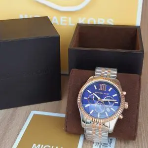 Michael Kors Men's Stainless Steel Two Tone Watch MK8412
