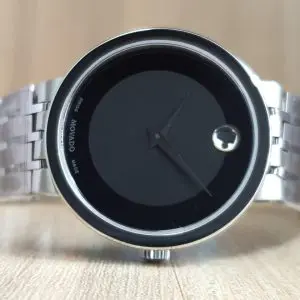 Movado Men's Quartz Swiss Made Stainless Steel Watch 0607057