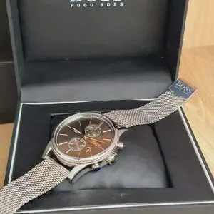 Hugo Boss Men's Quartz Silver Stainless Steel Watch 1513440