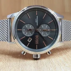 Hugo Boss Men's Quartz Silver Stainless Steel Watch 1513440