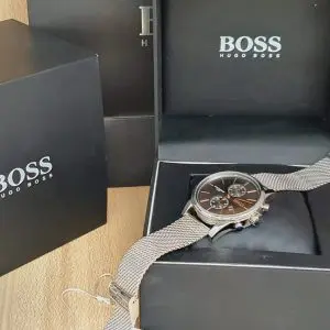 Hugo Boss Men's Quartz Silver Stainless Steel Watch 1513440