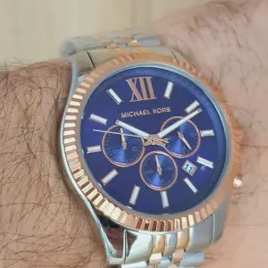 Michael Kors Men's Stainless Steel Two Tone Watch MK8412