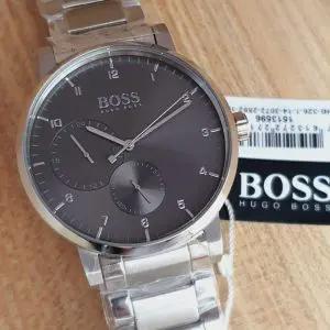 Hugo Boss Men's Analog Stainless Steel Grey Dial Watch 1513596