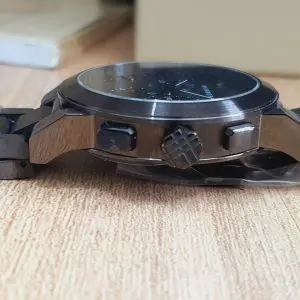 Burberry Men’s Swiss Made Stainless Steel Gray Watch BU9354