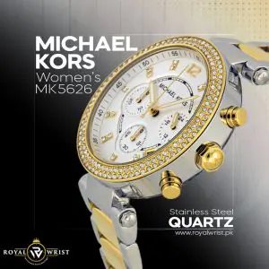 Michael Kors Women’s Quartz Stainless Steel Two-Tone Watch MK5626