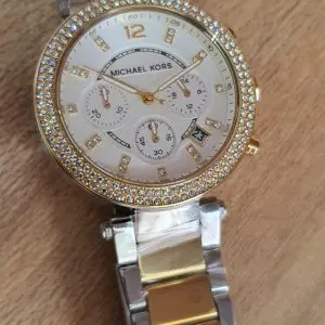 Michael Kors Women’s Quartz Stainless Steel Two-Tone Watch MK5626