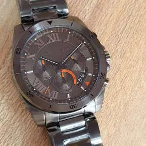 Michael Kors Men’s Chronograph Stainless Steel Grey Dial Watch MK8465
