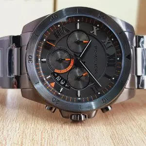 Michael Kors Men’s Chronograph Stainless Steel Grey Dial Watch MK8465