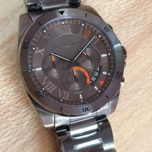Michael Kors Men’s Chronograph Stainless Steel Grey Dial Watch MK8465