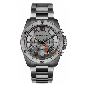 Michael Kors Men’s Chronograph Stainless Steel Grey Dial 44mm Watch MK8465