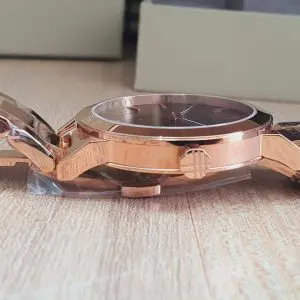 Burberry Ladies Swiss Made Gold-Tone Stainless Steel Watch 38mm BU9034