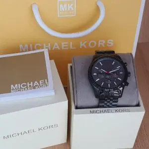 Michael Kors Men’s Quartz Stainless Steel Black Watch MK8320