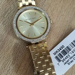 Michael Kors Women’s Quartz Gold Tone Stainless Steel Watch MK3430