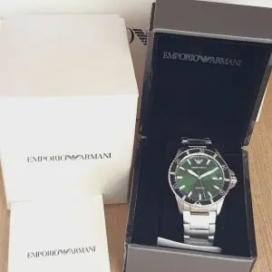 Emporio Armani Men’s Chronograph Quartz Stainless Steel Watch AR11338
