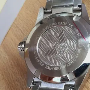 Emporio Armani Men’s Chronograph Quartz Stainless Steel Watch AR11338