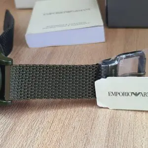 Emporio Armani Men's Sport Quartz Stainless Steel Strap Green 43mm Watch AR11115