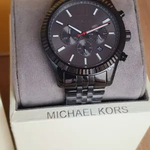 Michael Kors Men’s Quartz Stainless Steel Black Watch MK8320