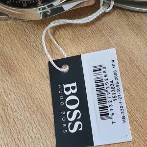 Hugo Boss Men’s Chronograph Quartz Stainless Steel Grey Dial Watch 1513634