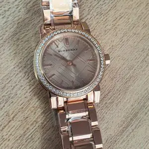 Burberry Women's Swiss Made Stainless Steel Rose Gold 26mm Watch BU9225