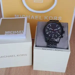 Michael Kors Men’s Quartz Stainless Steel Black Watch MK8320