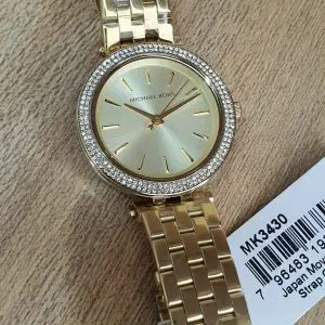 Michael Kors Women’s Quartz Gold Tone Stainless Steel Watch MK3430
