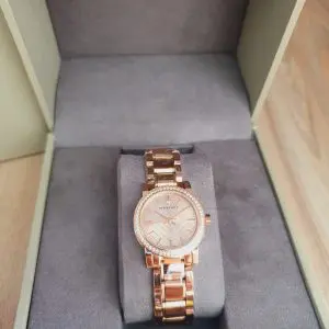 Burberry Women's Swiss Made Stainless Steel Rose Gold 26mm Watch BU9225