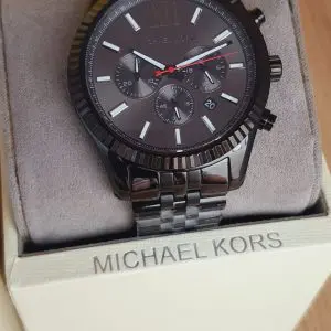 Michael Kors Men’s Quartz Stainless Steel Black Watch MK8320
