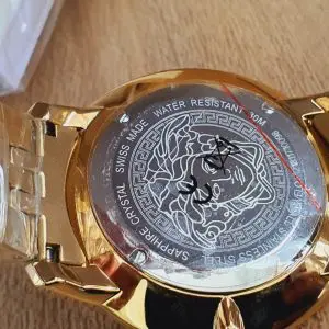 Versace Men's Quartz Swiss Made Stainless Steel White Dial Watch VELQ00719