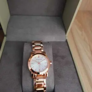 Burberry Women’s Swiss Made Stainless Steel Gold 27mm Watch BU9204