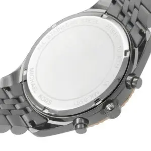 Michael Kors Men’s Chronograph Quartz Stainless Steel Grey Dial 45mm Watch Watch MK8561