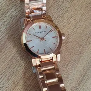 Burberry Women’s Swiss Made Stainless Steel Gold 27mm Watch BU9204