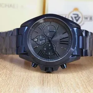 Michael Kors Men’s Chronograph Quartz Stainless Steel Blue Dial 42mm Watch MK6248