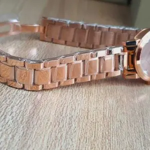Burberry Women’s Swiss Made Stainless Steel Rose Gold Dial 26mm Watch BU9215