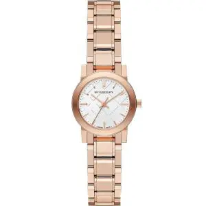 Burberry Women’s Swiss Made Stainless Steel Gold 27mm Watch BU9204