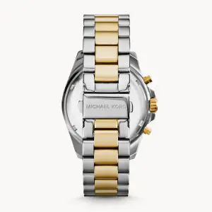 Michael Kors Women’s Chronograph Quartz Stainless Steel Blue Dial 43mm Watch MK5976