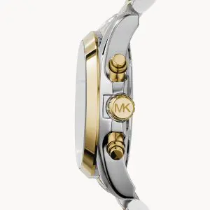 Michael Kors Women’s Chronograph Quartz Stainless Steel Blue Dial 43mm Watch MK5976